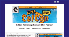 Desktop Screenshot of calcon.se